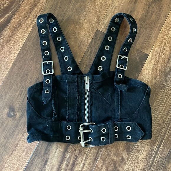 Lip Service Tops - Lip service Fall 2006 “Beyond The Thunderdome” Entity Halter Top S